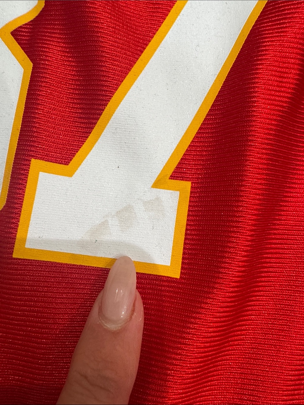 NFL Kids Travis Kelsey Football Kansas City Chiefs Football Costume size 4T - Picture 6 of 17